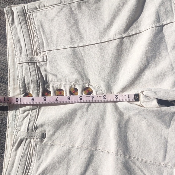 Anthropologie Button Shorts - Picture 4 of 8